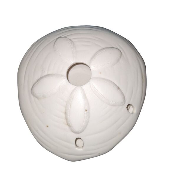 Songs of the Sea Inc. white Porcelain sand dollar - Picture 6 of 6